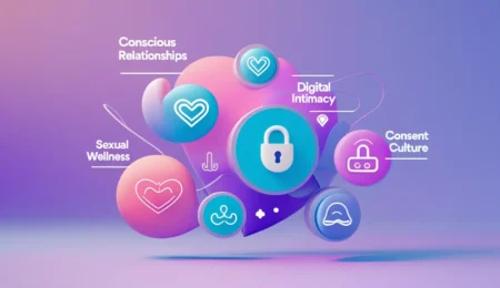 Tendencias sexuales emergentes para 2025, destacando la tecnología, la inclusividad y la salud mental en la evolución de la sexualidad.