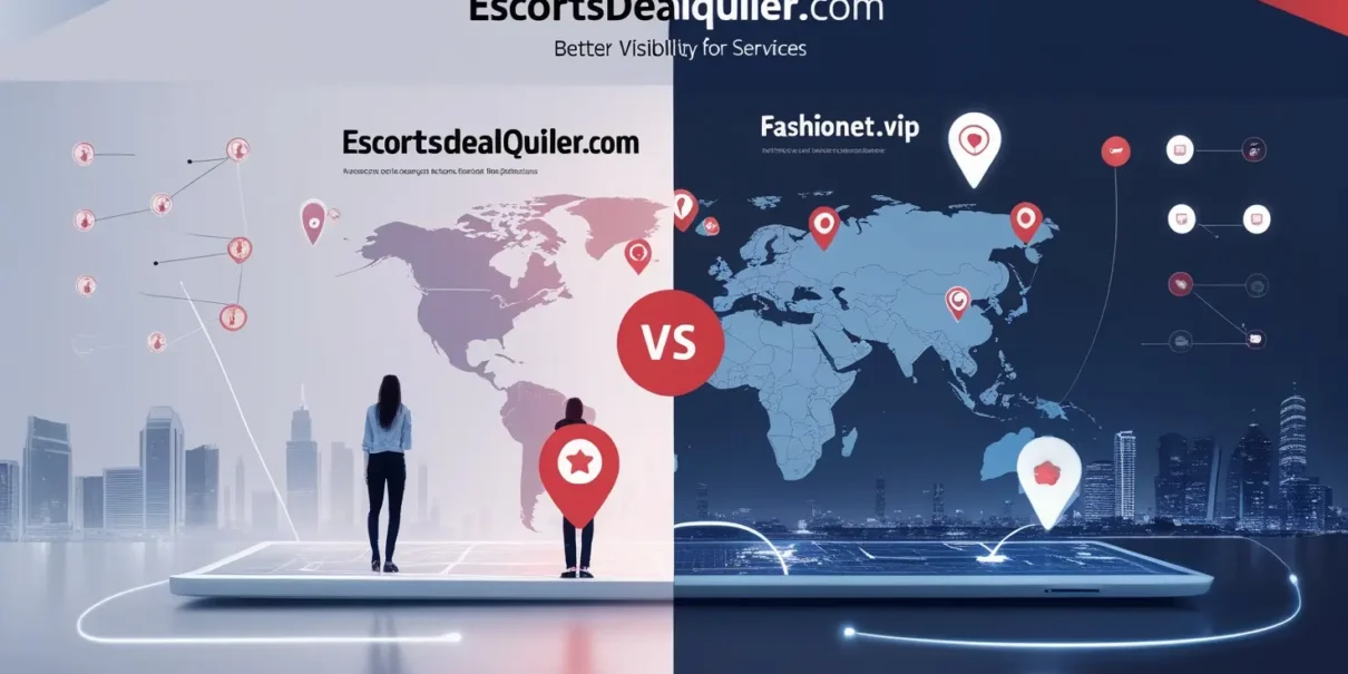 Comparativa entre Escortsdealquiler.com y Fashionet.vip para la visibilidad de anuncios eróticos, destacando ventajas en alcance, personalización y soporte.