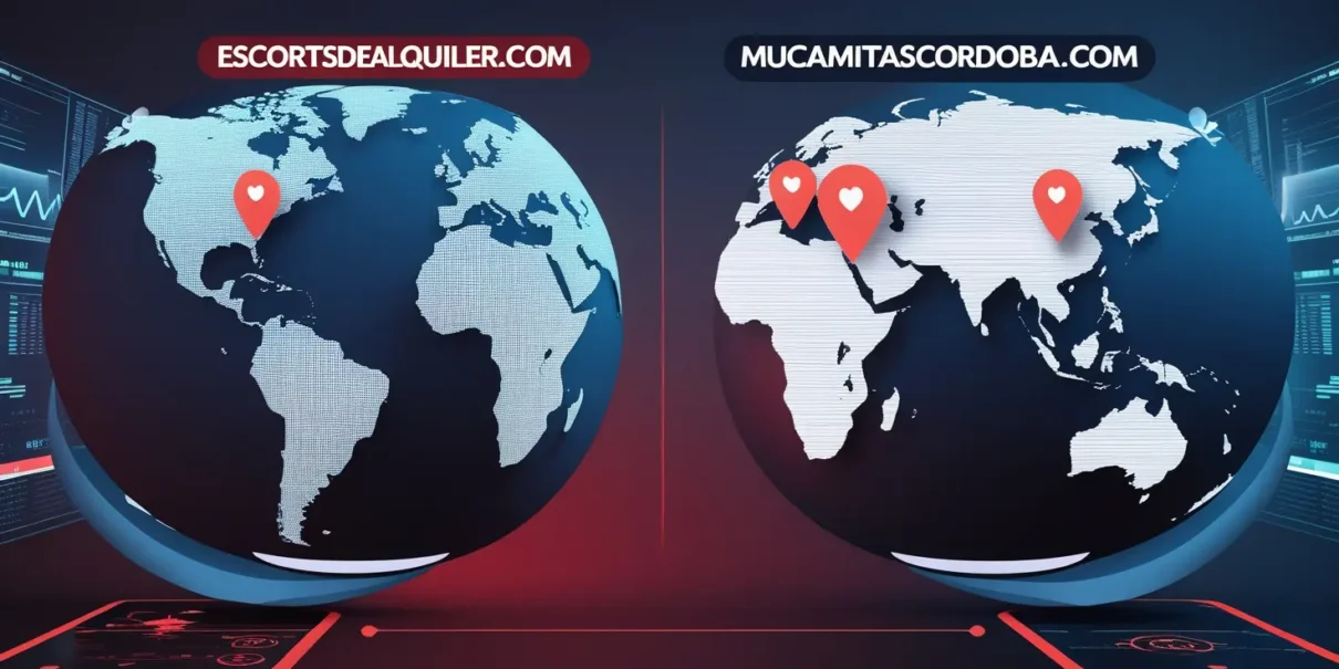Comparativa entre Escortsdealquiler.com y Mucamitascordoba.com para anuncios eróticos, destacando beneficios como visibilidad, personalización y seguridad.