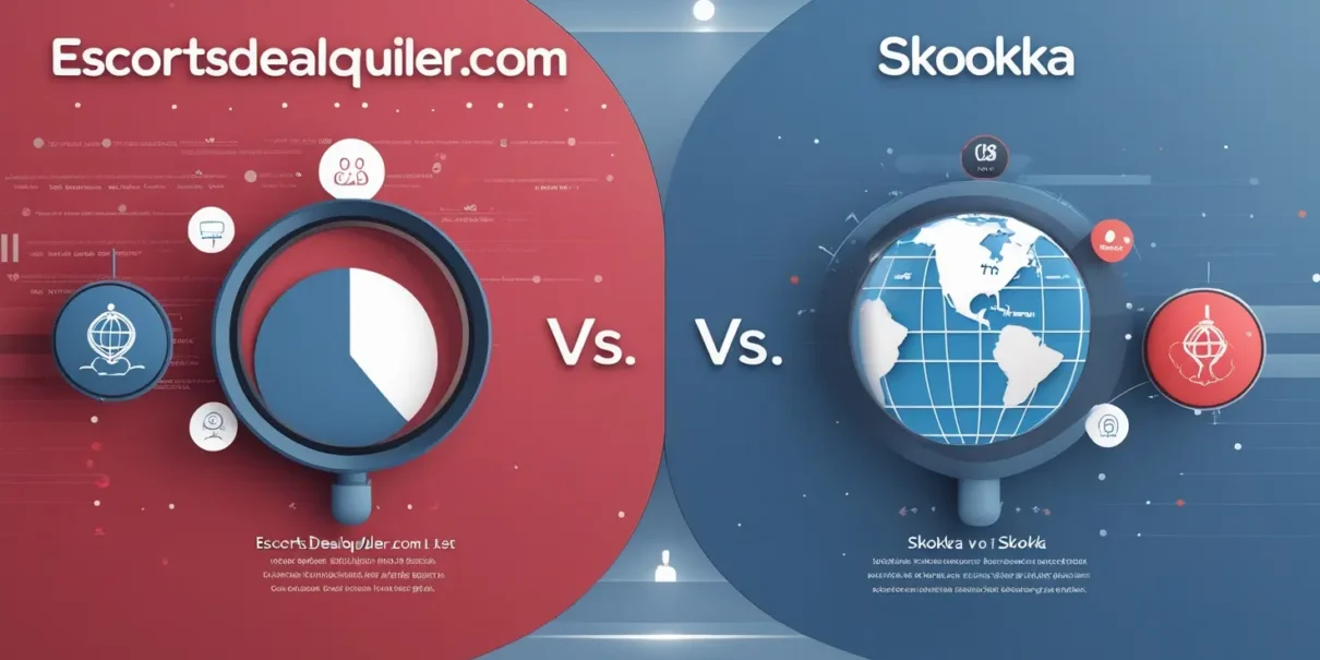 Comparativa entre Escortsdealquiler.com y Skokka en términos de visibilidad y resultados para anuncios eróticos.
